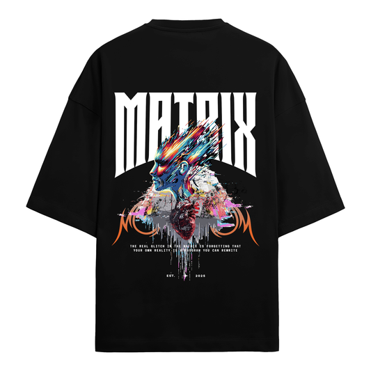 THE CODE BREAKER OVERSIZED TERRY TEE - Rizz Drip