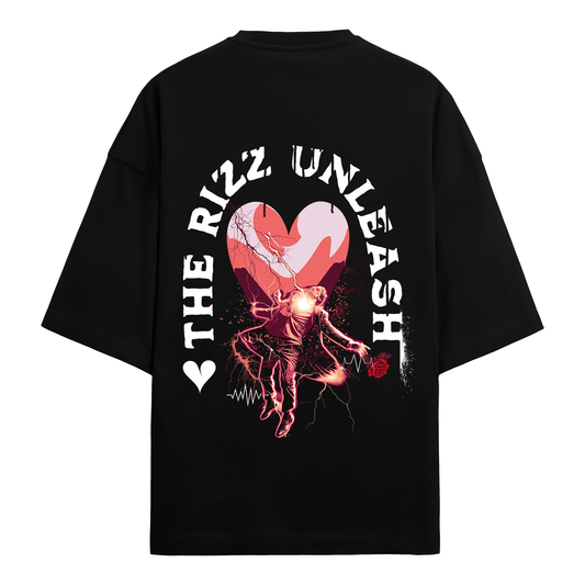 RIZZ VOLTAGE OVERSIZED TERRY TEE - Rizz Drip