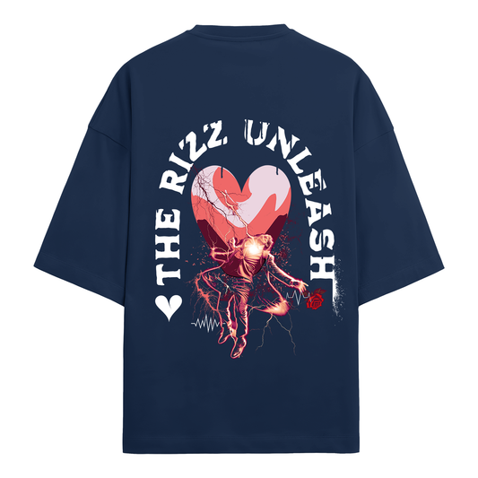 RIZZ VOLTAGE OVERSIZED TERRY TEE - Rizz Drip