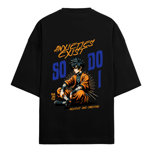 ZEN MODE OVERSIZED TERRY TEE - Rizz Drip