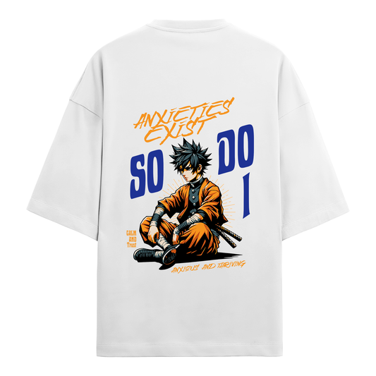 ZEN MODE OVERSIZED TERRY TEE - Rizz Drip